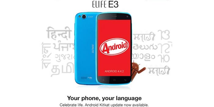 Gionee ELife E3