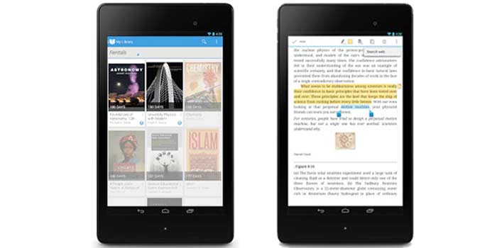 Google Play Digital Textbooks