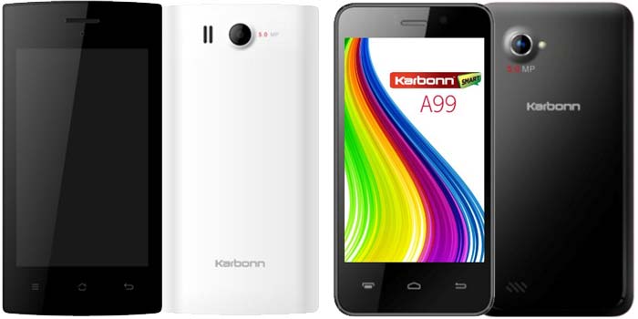 Karbonn A16 And A99