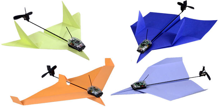Fly Paper Airplane With Smartphone