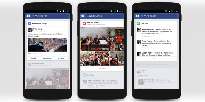 Facebook Trending Topics On Android
