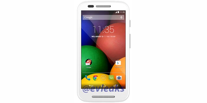 Moto E White