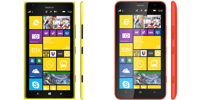 Nokia Lumia 1520 And Lumia 1320