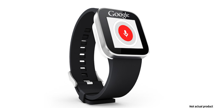 Google Smartwatch Mockup