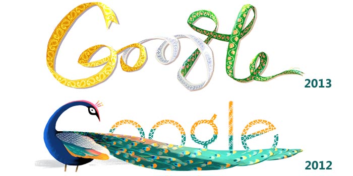 Google Doodle India Independence Day