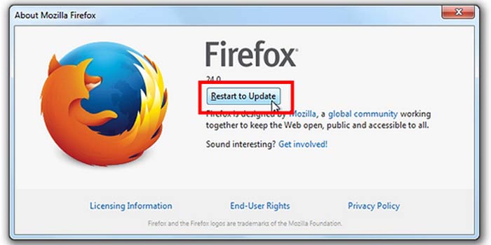 Mozilla Firefox Update