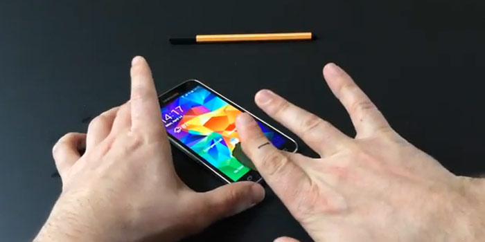 Samsung Galaxy S5 Fingerprint Scanner