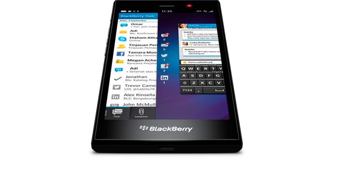 BlackBerry Z3 Face