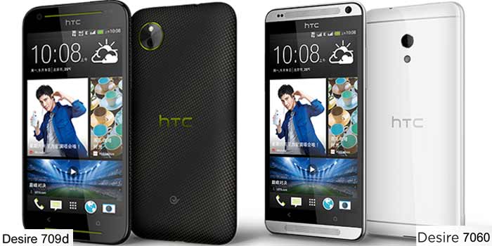 HTC Desire 709d And 7060