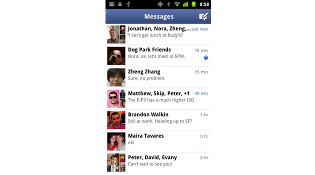 Messenger Layout