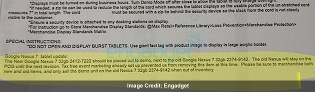 Google Nexus 7 Successor