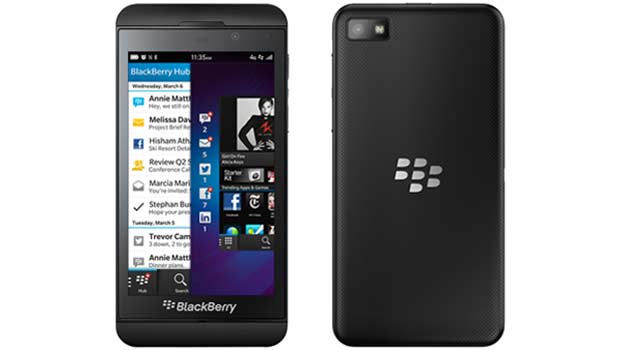 Three BlackBerry Z10