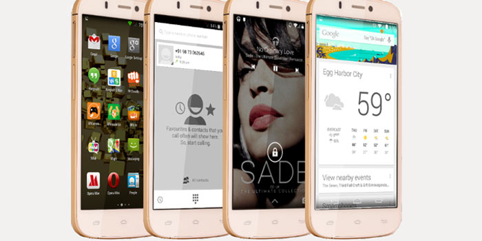 Micromax Canvas Gold