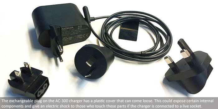 Nokia Lumia 2520 AC-300 Charger