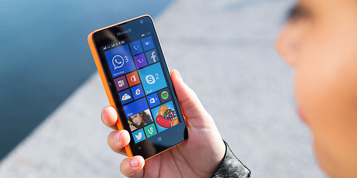 Microsoft Lumia 430 Rear