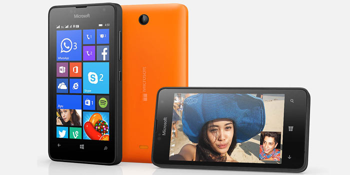 Microsoft Lumia 430 Front