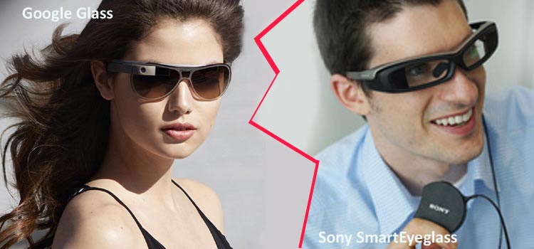 Sony SmartEyeglass And Google Glass