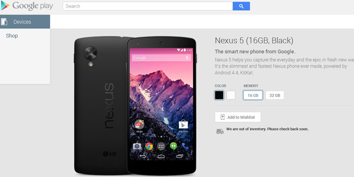 Google Nexus 5