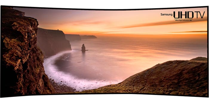 Samsung 105-inch Curved UHD TV