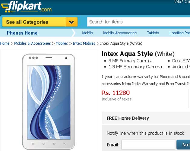 Intex Phone