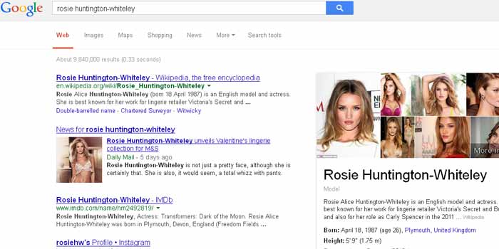 Google Knowledge Graph