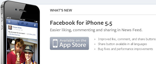 Facebook for iOS