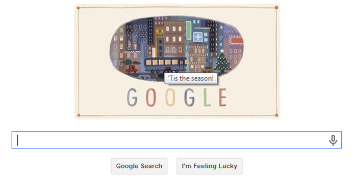 Google Christmas 2013 Doodle