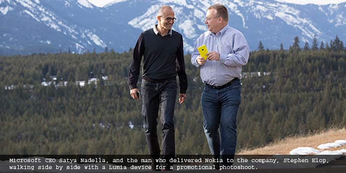 Satya Nadella Stephen Elop