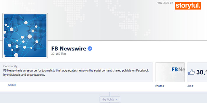 Facebook FB Newswire