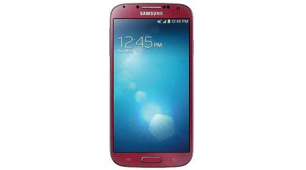 Aurora red Samsung Galaxy S4
