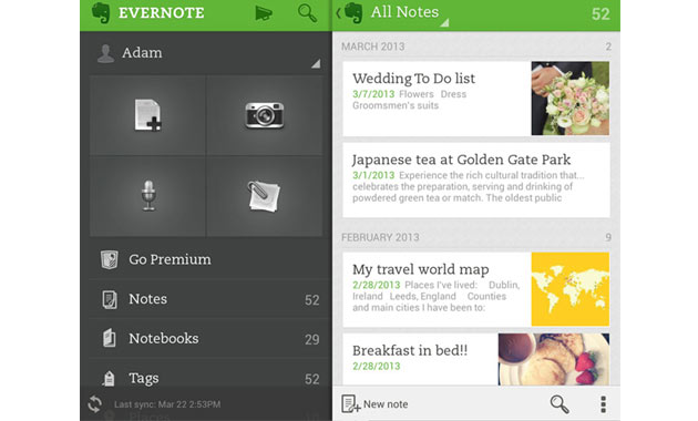 Evernote For Android