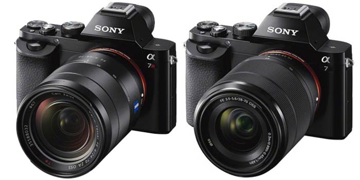 Sony Alpha 7 And 7R