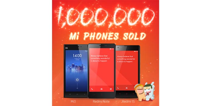 Xiaomi One Million Phones