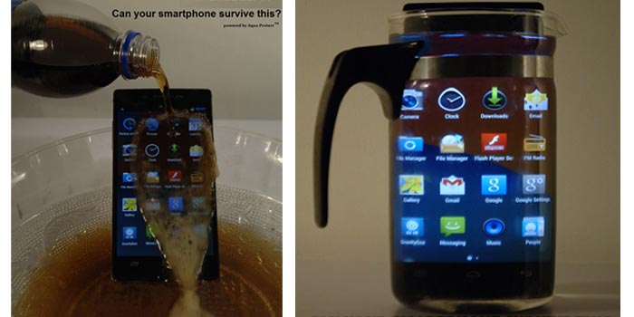 True Hydrophobic Smartphone