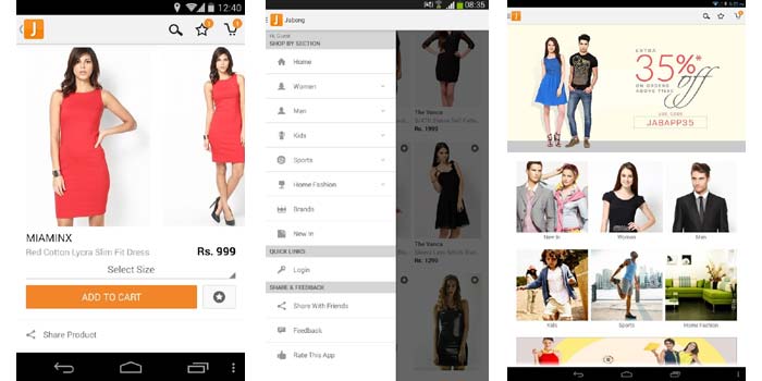 Jabong Mobile App