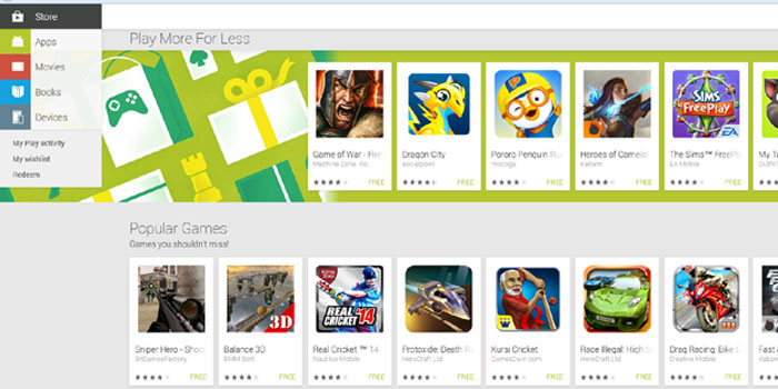 Google Play Store Screenshot