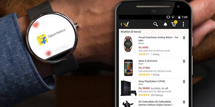 Flipkart Android Wear App