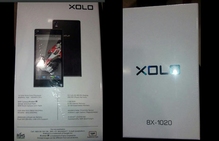 Xolo Play 8X-1020