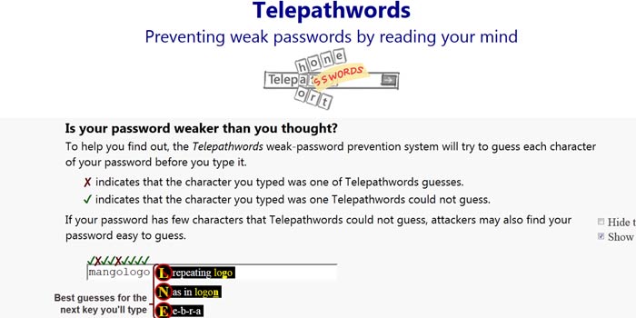 Microsoft Telepathwords