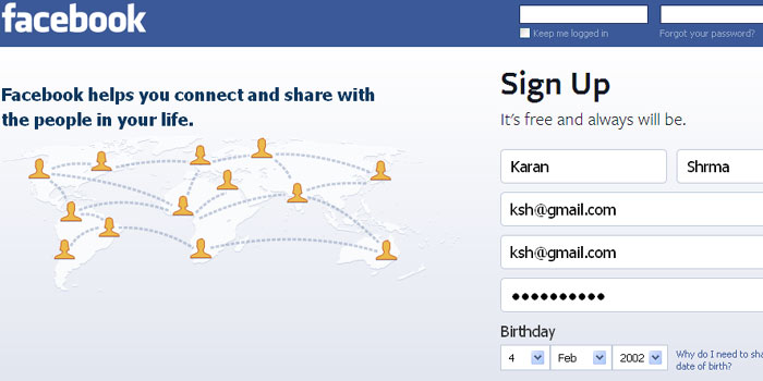 Facebook Login