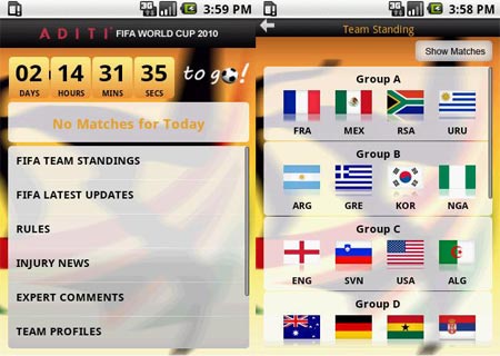 Aditi Fifa Worldcup App