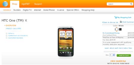 AT&T HTC One X 01
