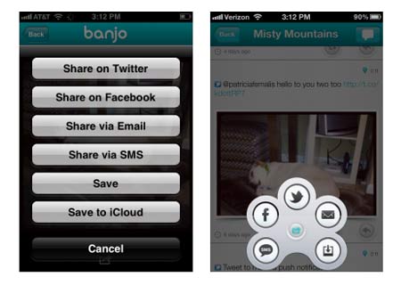 Banjo App iOS 02