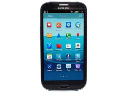 Black Samsung Galaxy S3
