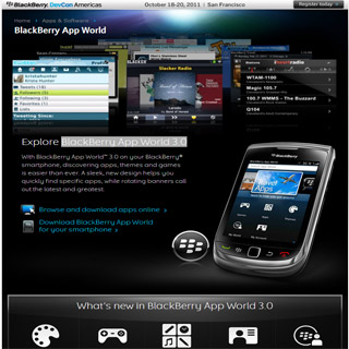 BlackBerry App World 3.0