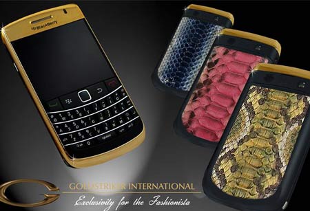 Gold Blackberry Bold 9700