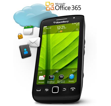 BlackBerry Cloud for Office 365 01