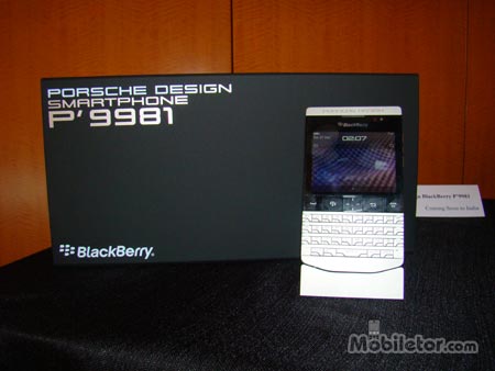 BlackBerry Porsche Design P'9981 01