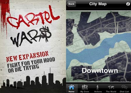 Cartel Wars iPhone App