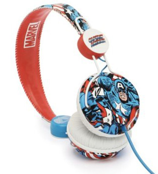 Coloud Captain America Headphones